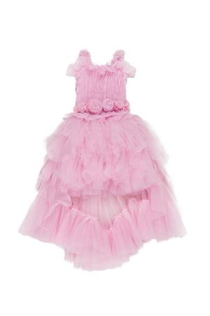 Abito lungo in tulle rosa MISS GRANT KIDS | MG0282PRIMU